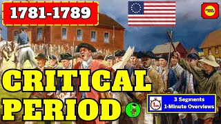 The Critical Period The Articles of Confederation Shays Rebellion and Northwest Ordinance of 1787 [upl. by Hamon]