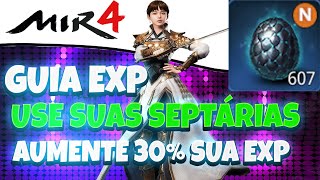 MIR4  Use Suas Septárias e Faça Muito Exp  Subir Level Rápido Mir4 [upl. by Joann887]