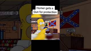 HOMER PROBABLY DON’T NEED ONE😂 2A fyp shorts viralshorts funny cartoons lmao lol [upl. by Nirmak404]