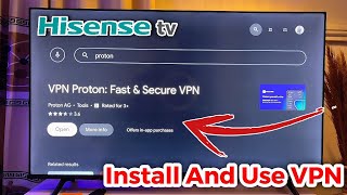 How to Use VPN on Hisense Smart TV [upl. by Cioban340]