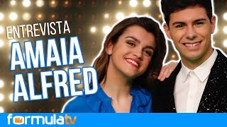 Eurovisión 2018 Amaia y Alfred desvelan detalles de la puesta en escena de quotTu canciónquot [upl. by Arette]