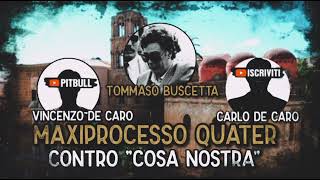 Tommaso Buscetta Vincenzo e Carlo De Caroquot Maxiprocesso Quater contro quotCosa Nostraquot [upl. by Ahsircal]