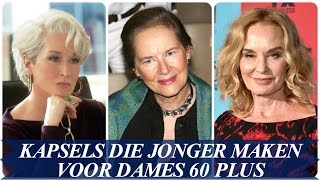 Kapsels die jonger maken voor dames 60 plus [upl. by Gretal]