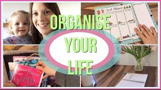 Organise your life  Organising tips  Home management [upl. by Lodie]