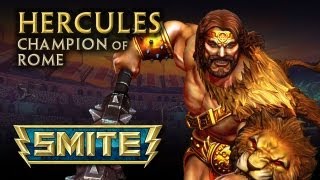 Classic SMITE God Reveal  Hercules The Champion of Rome [upl. by Anilocin]