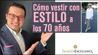 😍 Cómo vestir a los 70 años con ESTILO [upl. by Hobbs]