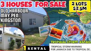 5 Bedrrom house for sale in Old Harbour Jamaica 2 Bedroom house in Maypen House in Kingston [upl. by Uzzi68]