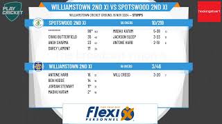 Williamstown 2nd XI v Spotswood 2nd XI [upl. by Isadore199]