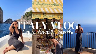 My First Time Visiting Italy  EP 1  Capri Positano Amalfi Coast and Ravello [upl. by Merrill339]