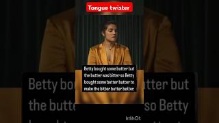 Tongue twister with Priyanka Chopra trending english trending shorts [upl. by Fara405]