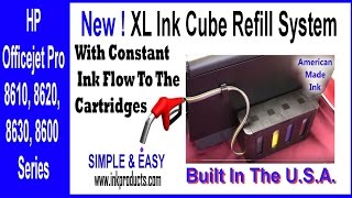 CISContinuous Ink Supply SystemCISS For HP Officejet Pro 8610 Printer [upl. by Diann]