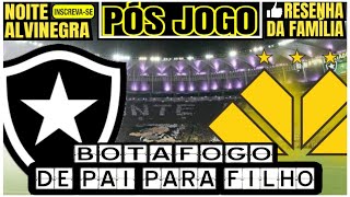 PÓS JOGO  BOTAFOGO X CRICIUMA [upl. by Lledner944]