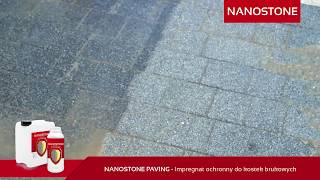 NANOBAUER PAVING  Bezbarwny impregnat do kostek brukowych [upl. by Kandace]