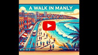 Walk in Manly a beach town in Sydney [upl. by Henig]