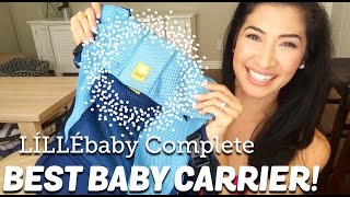 LILLEbaby Complete Airflow Review BEST BABY CARRIER [upl. by Immac]