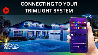 How do I connect my network to the Trimlight EDGE application [upl. by Sug879]