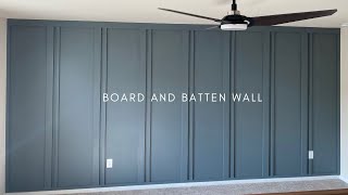 DIY Board And Batten Accent Wall [upl. by Sitoeht584]