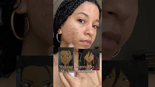 Anime girl inspired makeup michiko malandro makeuplook grwm animeshorts [upl. by Acirahs]