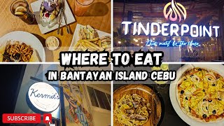 Where To Eat In Bantayan Island Cebu  Best Resto In Bantayan  MJ square Cou Cou Bar Twisted Vlog [upl. by Ark]