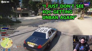 CORNWOOD Doest think XQC getting quotUNBANquot ON GTA NOPIXEL  GTA 5 XQC CORNWOOD [upl. by Amadus]