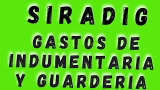 👉DEDUCIR GASTOS DE INDUMENTARIA Y EQUIPAMIENTO EN SIRADIG 572 tutorialesafip [upl. by Yerdua]