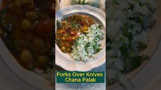 Forks Over Knives Chana Palak [upl. by Nylave247]