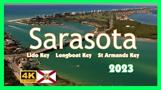 Sarasota Florida  Longboat Lido and St Armands Key [upl. by Israeli]