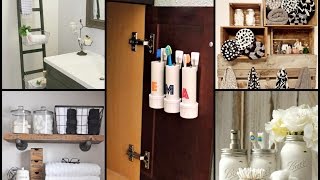 Smart Bathroom Organization and Storage Tips [upl. by Landy212]