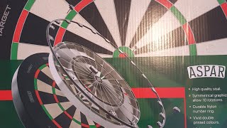 Target Aspar Dartboard SetupReview [upl. by Wein]