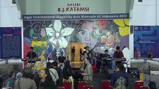 Live Stream Jogja International Disability Arts Biennale 2 Indonesia 2023 [upl. by Shoifet859]