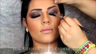 SMOKY BROWN سموكي بني للجفن المبطن [upl. by Aizahs]