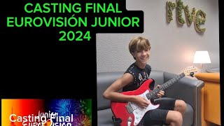 FINALISTA EUROVISIÓN JUNIOR 2024 [upl. by Barrus]