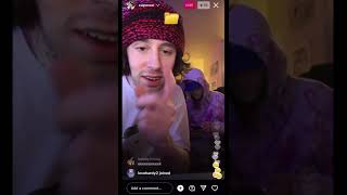 Capoxxo amp Mayh3mp IG Live 21122 [upl. by Dawson]