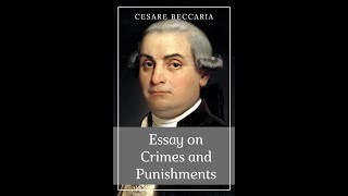 Cesare Beccaria  Essay on Crimes and Punishments full audiobook [upl. by Mannie70]