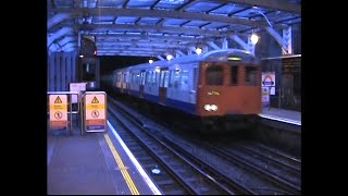 London Underground 2007A60 Stock on the East London Line at Wapping amp Shadwell [upl. by Dey360]