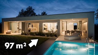 cozy modern house with 3 bedrooms  WALKTHROUGH amp FLOOR PLAN [upl. by Haldes]