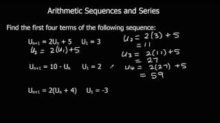 Recurrence Relations [upl. by Ttihw]