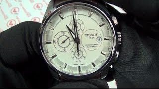 Автоматичен хронограф Tissot  T0356271603100 [upl. by Erminie]