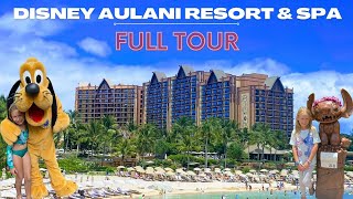 Disney Aulani Resort Hawaii Full Tour  Disney Aulani Hawaii Property Tour amp Review [upl. by Pattani]