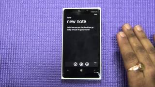 Note  Convert Speech to Text on Windows Phone 8 [upl. by Zingg]