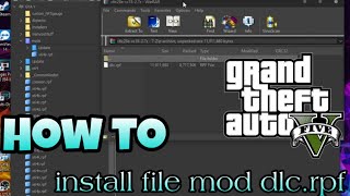 How to Install Car Mod dlcrpf in Gta 5  GTA 5 TiP by Fake TiP 2020 [upl. by Eras519]