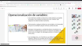 Operacionalización de Variables  Metodología de la investigación [upl. by Aletse897]