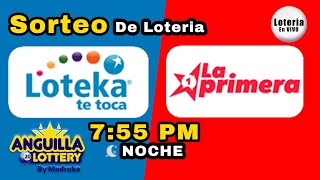 SORTEO  Loteka La Primera y Anguilla lottery en vivo de hoy LUNES 28 de Octubre 2024 [upl. by Aggi]