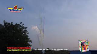 TGA606 16 SHOT COLOR SMOKE WALL ​ [upl. by Leemaj]