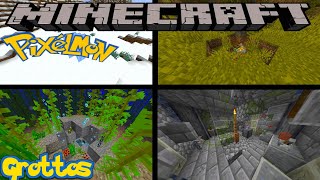 HOW DO THE NEW GROTTOS WORK IN PIXELMON REFORGED  MINECRAFT GUIDE [upl. by Trebleht]