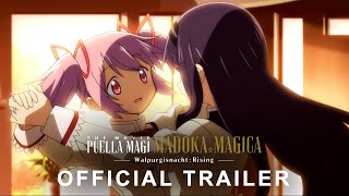 Puella Magi Madoka Magica the Movie Walpurgisnacht Rising  OFFICIAL TRAILER [upl. by Kiker588]