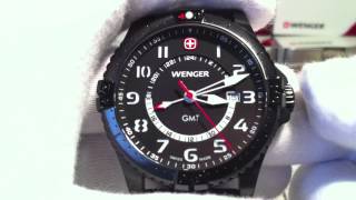 Wenger Squadron GMT 77073 [upl. by Dallas531]