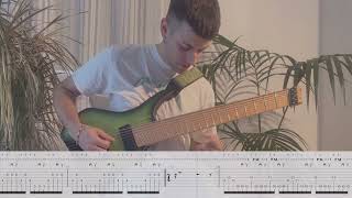 Kascade  Animals as Leaders Cover with tabs [upl. by Artinahs]