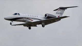 Textron Aviation Cessna 525C Citationjet CJ4 N347CZ at Cambridge [upl. by Woermer310]