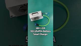 E22 58V 22A 16S LiFePO4 Battery Charger batterycharger lithiumbatterycharger diy [upl. by Alor]